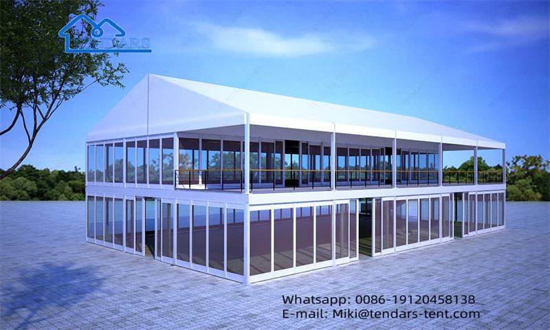 15×25m Tenda Double-decker