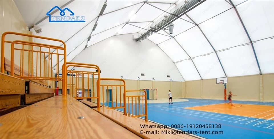 Why Choose The Oval-Shaped Basketball Court Tent